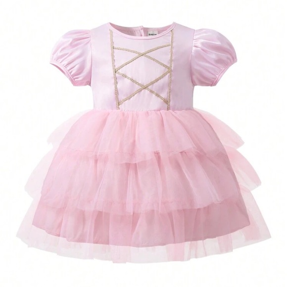 Disney Aurora Princess Pink Tulle Dress - Picture 3 of 5